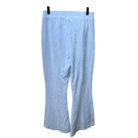 Aerie Groove-On Stretch Rib Velour High-Waist Flare Pant - Picture 6 of 8